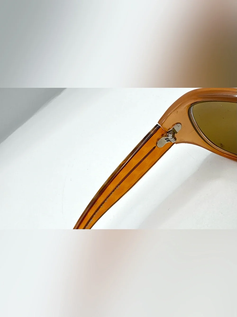 S629 Brown Oval Sunglasses Frames Only